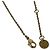 Collana Christian Dior CD Logo placcata oro D'oro - vista 4