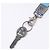 Collana con cordino Chanel 02S Sport Line Key Argento Blu Arancione - vista 3