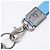Collana con cordino Chanel 02S Sport Line Key Argento Blu Arancione - vista 7