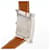 Hermès Montre Hermes H en acier inoxydable à quartz Blanc  - vue 6