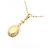Autre Marque Au750 Opal Diamant Halskette Golden - Ansicht 4