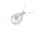 Autre Marque Collana in oro bianco e diamanti Au750 Argento - vista 4