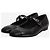 Autre Marque Schwarze metallische flache Schuhe - Größe EU 39 (UK 6) - Ansicht 2