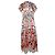 Temperley London, abito Cacti multicolore