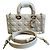 Dior Lady D-Joy Borsa a mano in pelle di agnello - Beige