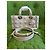 Dior Lady D-Joy Borsa a mano in pelle di agnello - Beige - vista 4