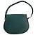 Cartier Must de Cartier Green Grained Leather Flap Satchel Bag Dark green