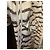 Roberto Cavalli Zebra-Print Seidenjacke Schwarz Beige Zebra-druck - Ansicht 7