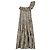 Laurence Bras Saint Barth Blumenkleid T38 Braun Pink Beige Grau - Ansicht 6