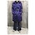 Burberry Blue Satin Trench Coat Purple - view 4