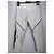 Fendi Roma Leggings brancos com debrum preto - vista 3