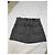 Autre Marque Haikure Falda vaquera Susana W Marble Black Silver Strass Negro - vista 2