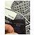 Autre Marque Haikure Falda vaquera Susana W Marble Black Silver Strass Negro - vista 5