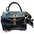 Balenciaga Mini Rodéo Borsa pelle invecchiata blu navy