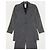Céline Celine Conjunto de Blazer e Calças com Risca de Giz Preto Cinza - vista 2
