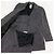 Céline Celine Conjunto de Blazer e Calças com Risca de Giz Preto Cinza - vista 4