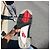 Autre Marque Nike Air Jordan 4 Retro 'White Cement' Nero Bianco Rosso Grigio - vista 4
