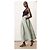 Autre Marque Falda Midi A-Line ARRANGE Verde claro - vista 6
