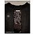 Chanel Giacca in tweed nero con logo CC - vista 2