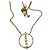 Autre Marque Anissa Kermiche Perlen- und Diamantkette Golden - Ansicht 2