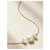 Autre Marque Sophie Bille Brahe Orangerie de Perles Pearl Necklace Golden  - view 3