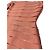 Abito Balmain rosa aderente a righe tagliate - vista 2