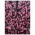 Abito corto in seta stampata rosa e nero Alexandre Vauthier - vista 6