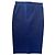 Bel Air Leder-Bleistiftrock in Marineblau Dunkelblau