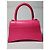 Bolsa Balenciaga Hourglass em Couro Rosa - vista 9
