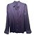 Camicia in seta viola Dolce & Gabbana Porpora