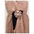 Lanvin Kurzes Seidenkleid in Hellrosa mit Blumengürtel Pink - Ansicht 4