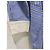 Alexandre Vauthier Blue and White Striped Shirt Dress - view 4