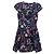 Vestido de verano estampado Ted Baker corte evasé Multicolor Azul oscuro