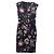 Ted Baker Midi-Kleid mit Blumenprint Braun Pink Mehrfarben Grün Lila