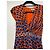 Autre Marque Issa London vestido de verano estampado Azul Naranja - vista 4