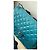 Chanel Classic Flap Jumbo in Pelle Vernice Blu Petrolio Turchese - vista 2