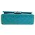 Chanel Classic Flap Jumbo in Pelle Vernice Blu Petrolio Turchese - vista 4