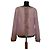 Escada Tweed-Jacke Rosa mit Blumenbesatz Pink