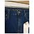 Autre Marque Bershka Pantaloncini in denim blu - vista 3