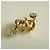 Autre Marque Bea Bongiasca Ear Cuff a Spirale in Oro Giallo 9k con Cristalli Marquise D'oro - vista 2