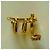 Autre Marque Bea Bongiasca Ear Cuff a Spirale in Oro Giallo 9k con Cristalli Marquise D'oro - vista 5