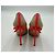 Casadei Blade Pumps aus beigem Leder mit rosa Absatz Pink - Ansicht 4