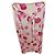 Valentino Garavani Falda Maxi Cruzada Estampado Tulipanes Rosa Blanco