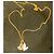 Collana Swarovski Double Heart in Cristalli e Madreperla D'oro - vista 3