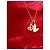 Collana Swarovski Double Heart in Cristalli e Madreperla D'oro - vista 7