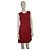 Vestido corto sin mangas de crepé RED Valentino con lazos Roja