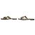 Autre Marque Zeus+Dione Sandalias planas de cuero H-Strap - Khaki Olive Green Verde - vista 10