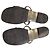 Autre Marque Zeus+Dione Sandalias planas de cuero H-Strap - Khaki Olive Green Verde - vista 13