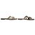 Autre Marque Zeus+Dione Sandalias planas de cuero H-Strap - Khaki Olive Green Verde - vista 9