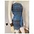 Diane von Furstenberg Mono de seda azul y blanco - vista 3